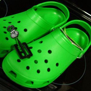 Crocs Classic Clogs Grass Green 10001-3E8 Mens Sz 14